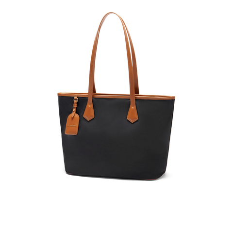 百丽包包女夏季新品简约轻便通勤大容量织物单肩托特包JY109BX4