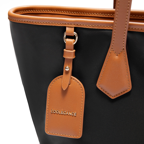 百丽包包女夏季新品简约轻便通勤大容量织物单肩托特包JY109BX4