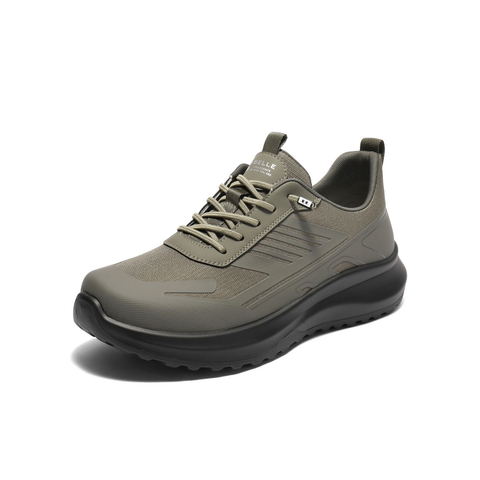 百丽厚底增高健步鞋男2025新款秋季户外跑步休闲运动鞋A2078CM4