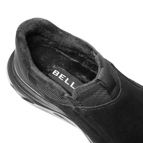 百丽一脚蹬休闲健步鞋男冬季轻盈厚底爸爸鞋高帮运动保暖鞋A2219DM4