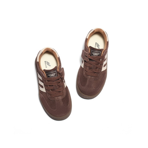 百丽休闲舒适阿甘德训鞋女2025春新商场同款拼色儿童板鞋3791DA85