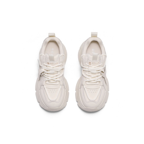 百丽时尚老爹鞋女2025春新商场同款厚底休闲运动鞋D2W1DAM5