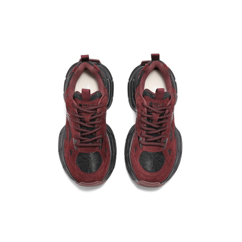 百丽增高厚底老爹鞋女2025春新休闲舒适板鞋B2405AM5