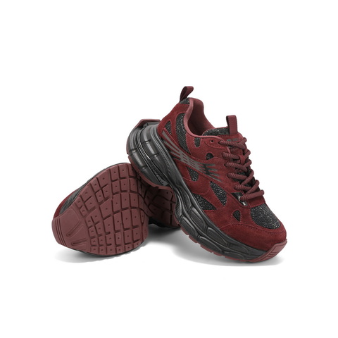 百丽增高厚底老爹鞋女2025春新休闲舒适板鞋B2405AM5