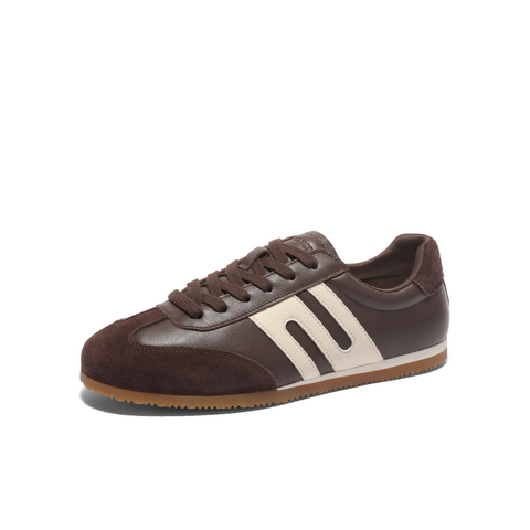 百丽复古撞色休闲运动鞋男2025春新商场同款慢跑鞋阿甘鞋8PW01AM5