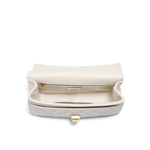 百丽包女2025春新商场同款优雅小香风单肩斜挎手提绗缝包X7196AX5