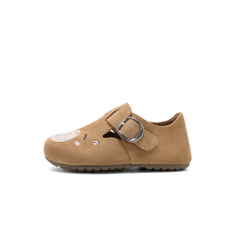 百丽休闲舒适吐司鞋女2025春新商场同款可爱透气儿童板鞋84029A85