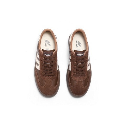 百丽休闲舒适德训鞋女2025春新商场同款时尚百搭板鞋D3A1DAM5