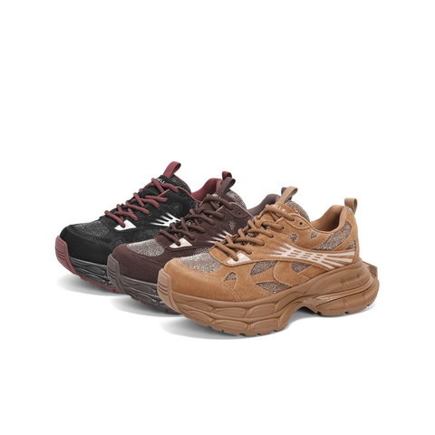 百丽增高厚底老爹鞋女2025春新休闲舒适板鞋B2405AM5