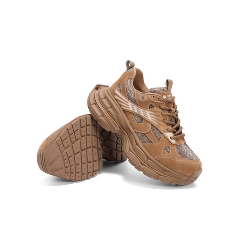 百丽增高厚底老爹鞋女2025春新休闲舒适板鞋B2405AM5