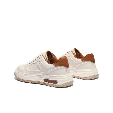 百丽时尚百搭休闲鞋男2025春新厚底增高户外潮搭撞色板鞋A1843AM5