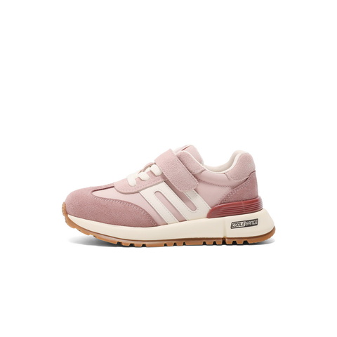 百丽休闲舒适阿甘德训鞋女2025春新商场同款拼色儿童板鞋