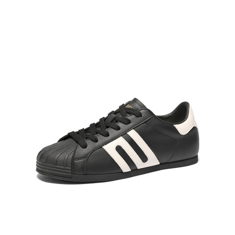 百丽运动风撞色板鞋女2025春新商场同款时尚休闲鞋D4K1DAM5