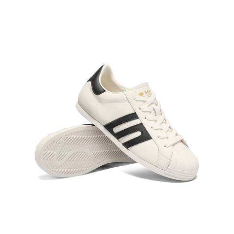 百丽运动风撞色板鞋女2025春新商场同款时尚休闲鞋D4K1DAM5