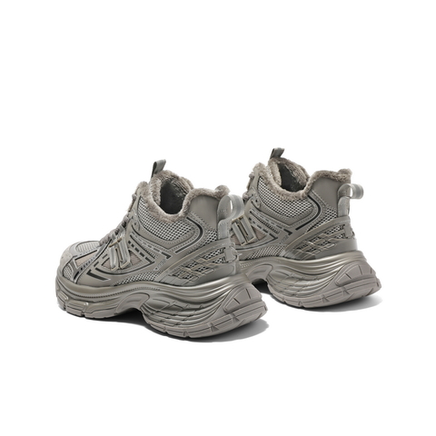 百丽蓝鲸老爹鞋男鞋2025春新商场同款厚底增高休闲运动鞋8QS01AM5