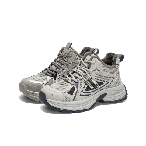 百丽蓝鲸老爹鞋男鞋2025春新商场同款厚底增高休闲运动鞋8QS01AM5