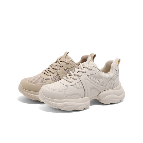 百丽增高厚底老爹鞋女2025春新商场同款时尚休闲鞋3PKE2AM5