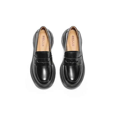 百丽休闲舒适JK乐福鞋女2025春新商场同款时尚百搭鞋D2T1DAA5