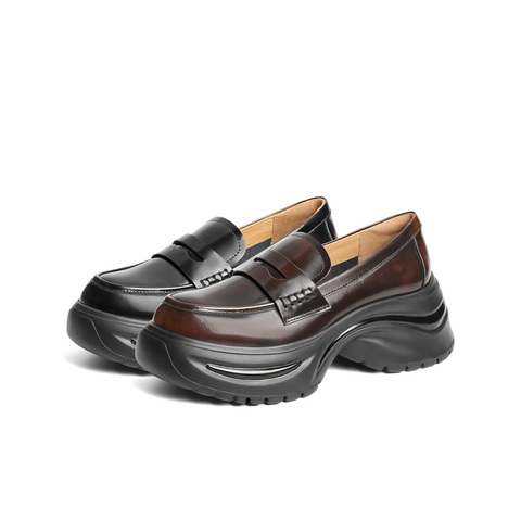 百丽休闲舒适JK乐福鞋女2025春新商场同款时尚百搭鞋D2T1DAA5