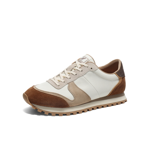 百丽复古撞色休闲运动鞋男2025新商场同款户外慢跑阿甘鞋8QR01AM5