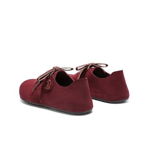 百丽复古勃肯鞋女2025春新商场同款柔软舒适休闲吐司鞋B7Z1DAM5