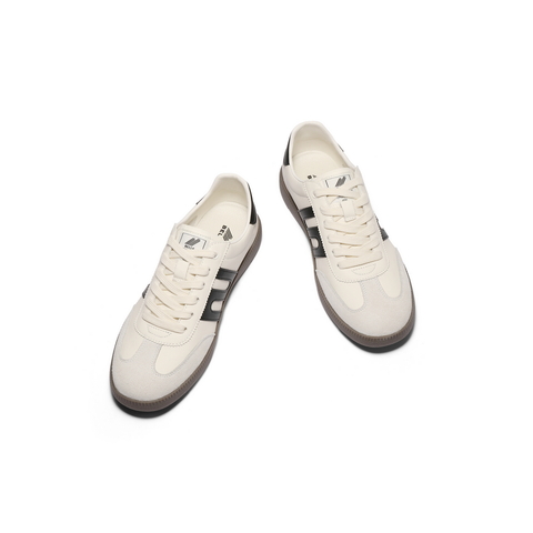 百丽潮搭撞色休闲板鞋男2025春新商场同款复古运动德训鞋8PU01AM5