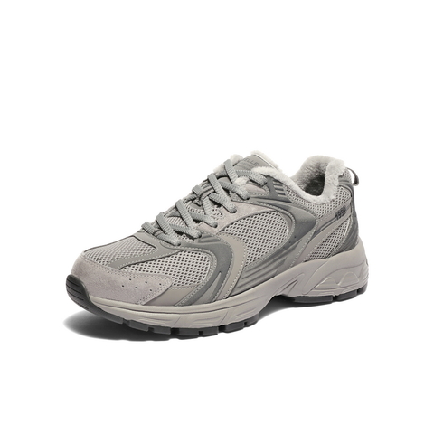 百丽复古老爹鞋男2025春新厚底网鞋跑步鞋休闲运动鞋加绒8QH01AM5