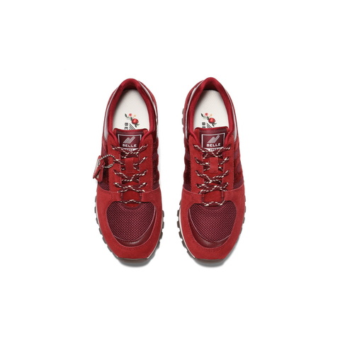 百丽时尚阿甘鞋女2025春新商场同款舒适运动风休闲鞋3SJB9AM5