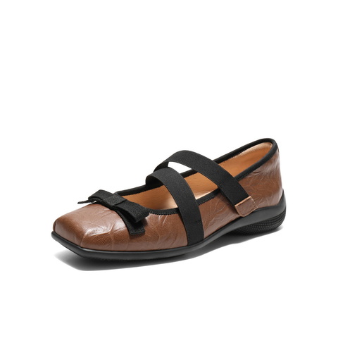 百丽气质蝴蝶结时装玛丽珍鞋女2025春新显瘦优雅鞋B2438AQ5