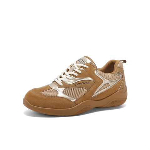 百丽增高厚底老爹鞋女2025春新时尚休闲鞋B2415AM5