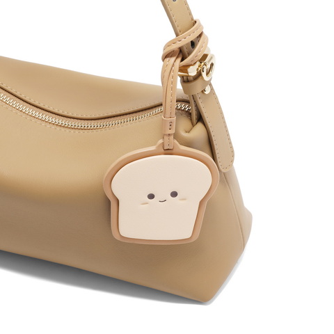 百丽包包女2025春商场同款爆火吐司枕头包单肩斜挎小方包7986BAX5