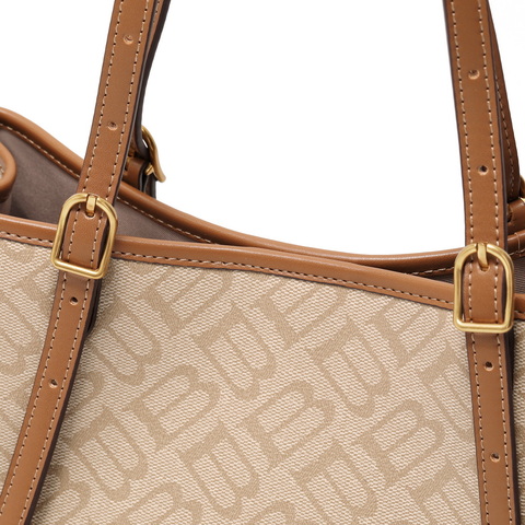 百丽包包女2025春新款复古通勤单肩斜挎托特包X7239AX5