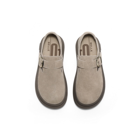 百丽时尚复古勃肯鞋女2025春新商场同款舒适休闲鞋D4V1DAM5