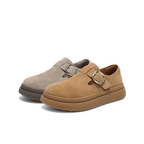 百丽时尚复古勃肯鞋女2025春新商场同款舒适休闲鞋D4V1DAM5