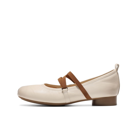 百丽扣带时装玛丽珍鞋女2025春新时尚优雅鞋D3Z1DAQ5