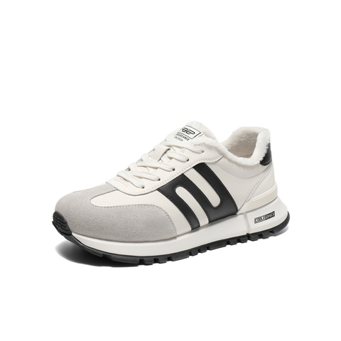 百丽复古休闲运动鞋男2025春新商场同款户外慢跑鞋阿甘鞋8PT01AM5