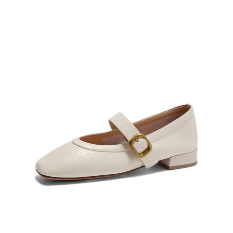 百丽显瘦时装玛丽珍鞋女2025春新气质优雅单鞋B2440AQ5