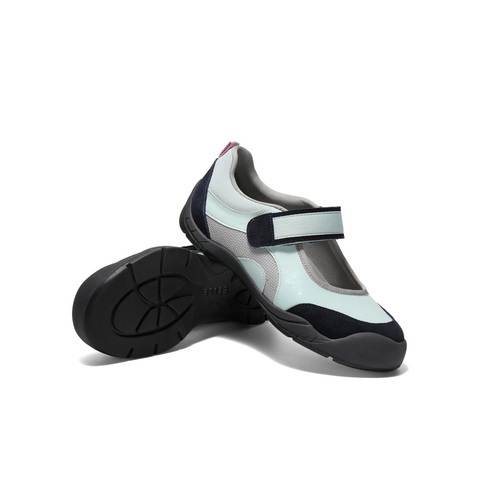 百丽时尚休闲玛丽珍鞋女2025春新商场同款拼色复古单鞋3RT12AQ5