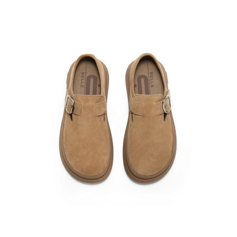 百丽时尚复古勃肯鞋女2025春新商场同款舒适休闲鞋D4V1DAM5