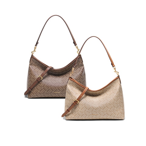 百丽包包女2025春新款复古休闲hobo单肩斜挎托特包X7199AX5