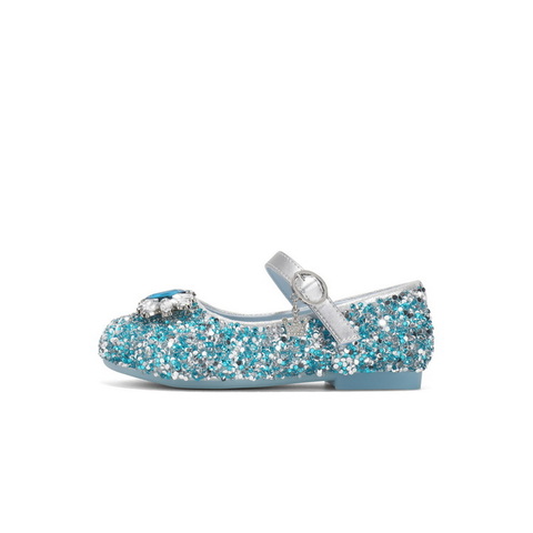 百丽时尚水钻时装鞋女2025春新商场同款可爱公主风童鞋88702A85