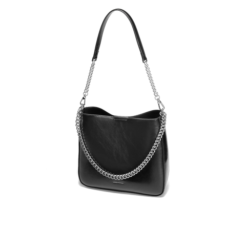 百丽包包女2025新商场同款时尚简约百搭单肩斜挎水桶包BL813BX5