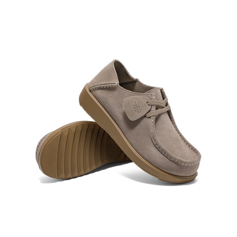 百丽休闲舒适勃肯鞋女2025春新时尚简约鞋B2446AM5