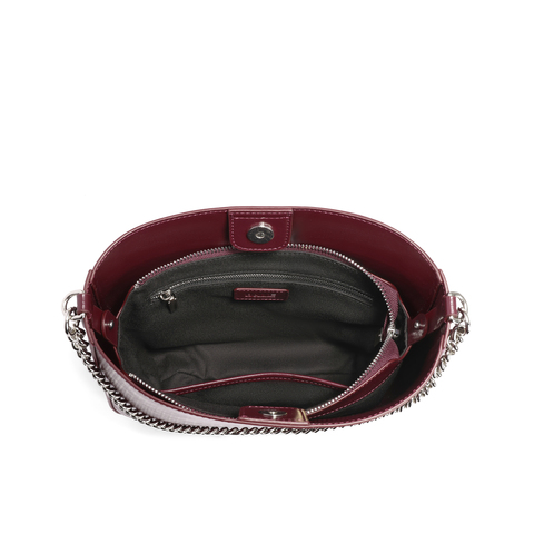 百丽包包女2025新商场同款时尚简约百搭单肩斜挎水桶包BL813BX5