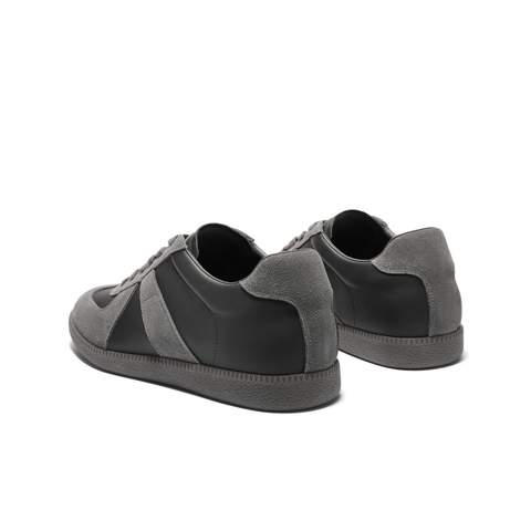 百丽复古潮搭德训鞋男2025春季新款拼接撞色休闲运动板鞋A1866AM5