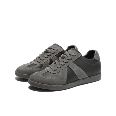 百丽复古潮搭德训鞋男2025春季新款拼接撞色休闲运动板鞋A1866AM5