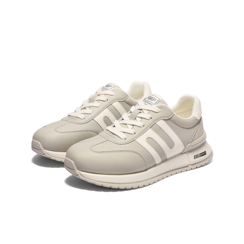 百丽复古休闲运动鞋男2025春新商场同款户外慢跑鞋阿甘鞋8PT01AM5