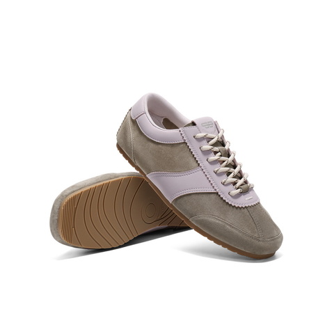 百丽时尚拼色德训鞋2025春新简约大方板鞋B2471AM5