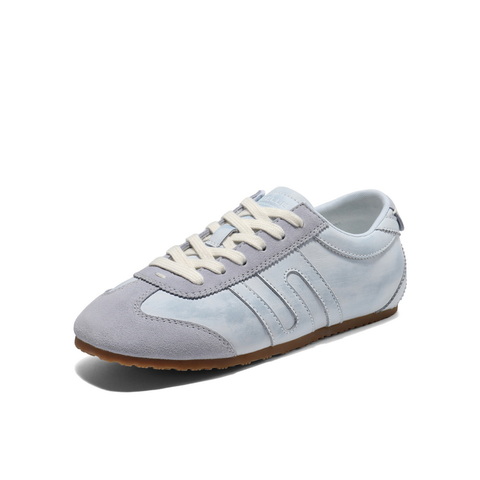 百丽擦色复古跑道德训鞋女2025春新商场同款时尚休闲鞋D5N1DAM5