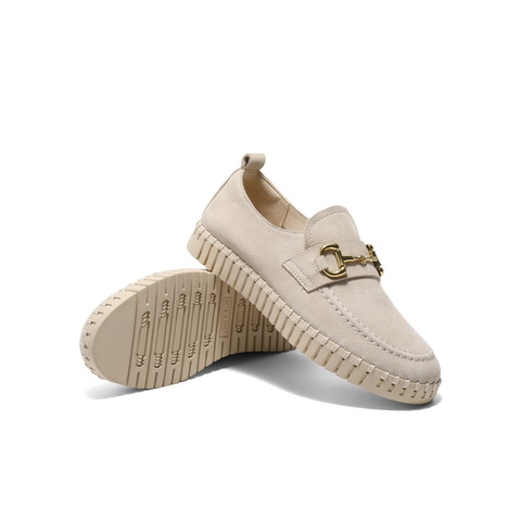 百丽舒适便士乐福鞋女2025春新商场同款真皮质感百搭鞋D5F1DAA5